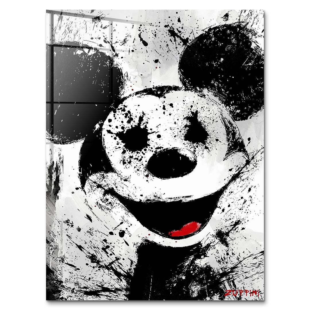 Rebel Mouse – Szkło akrylowe – Bez ramy – Huephant