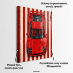 Obraz Red Lines – informacje o wykonaniu – Huephant