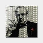 Obraz Red Rose – Szkło akrylowe – Bez ramy – Huephant