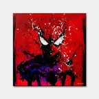 Red Web – Płótno – Bez ramy – Huephant
