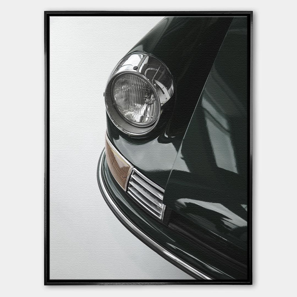 Obraz Headlight – Płótno – Czarna rama – Huephant