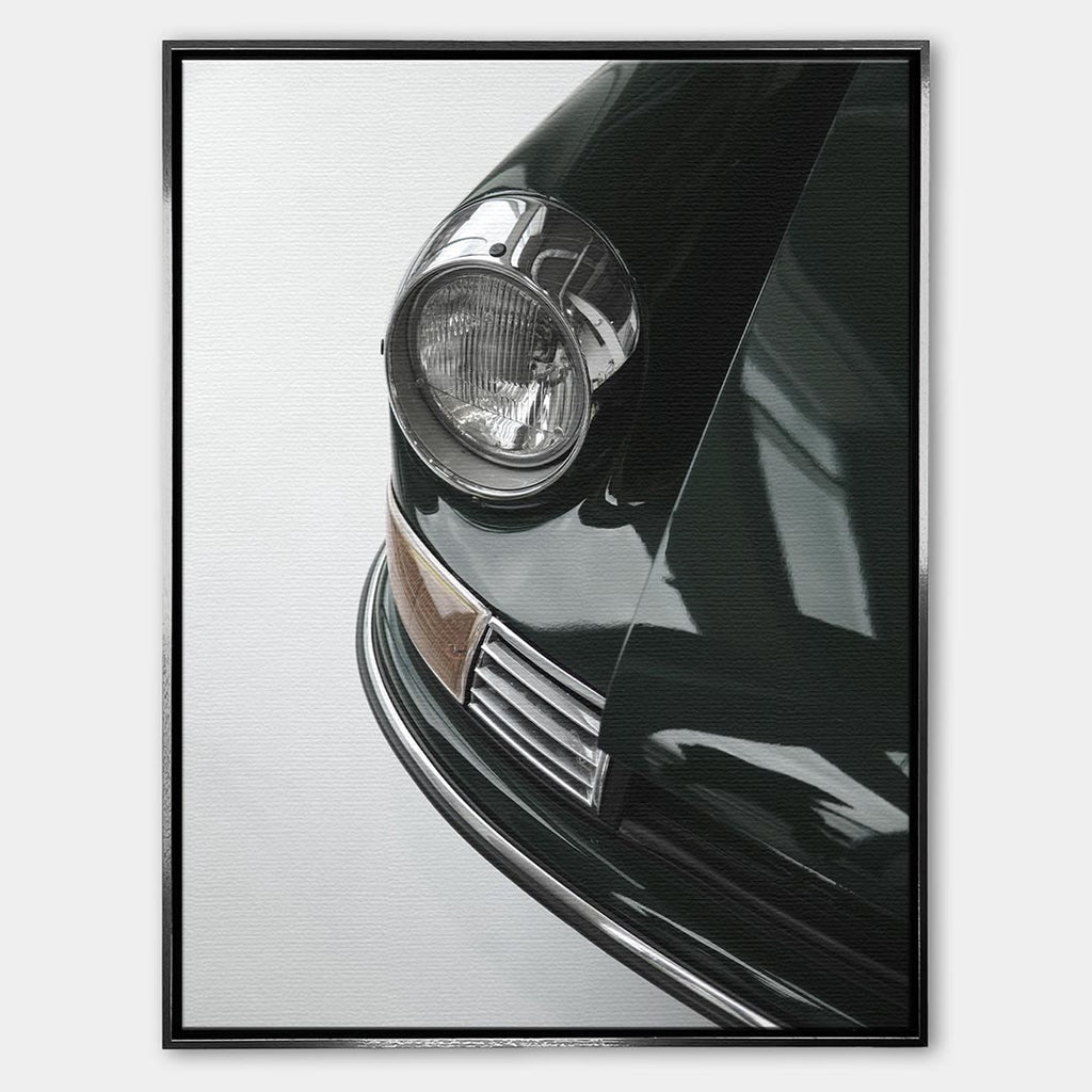 Obraz Headlight – Płótno – Srebrna rama – Huephant