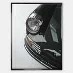 Obraz Headlight – Płótno – Srebrna rama – Huephant
