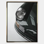 Obraz Headlight – Płótno – Złota rama – Huephant