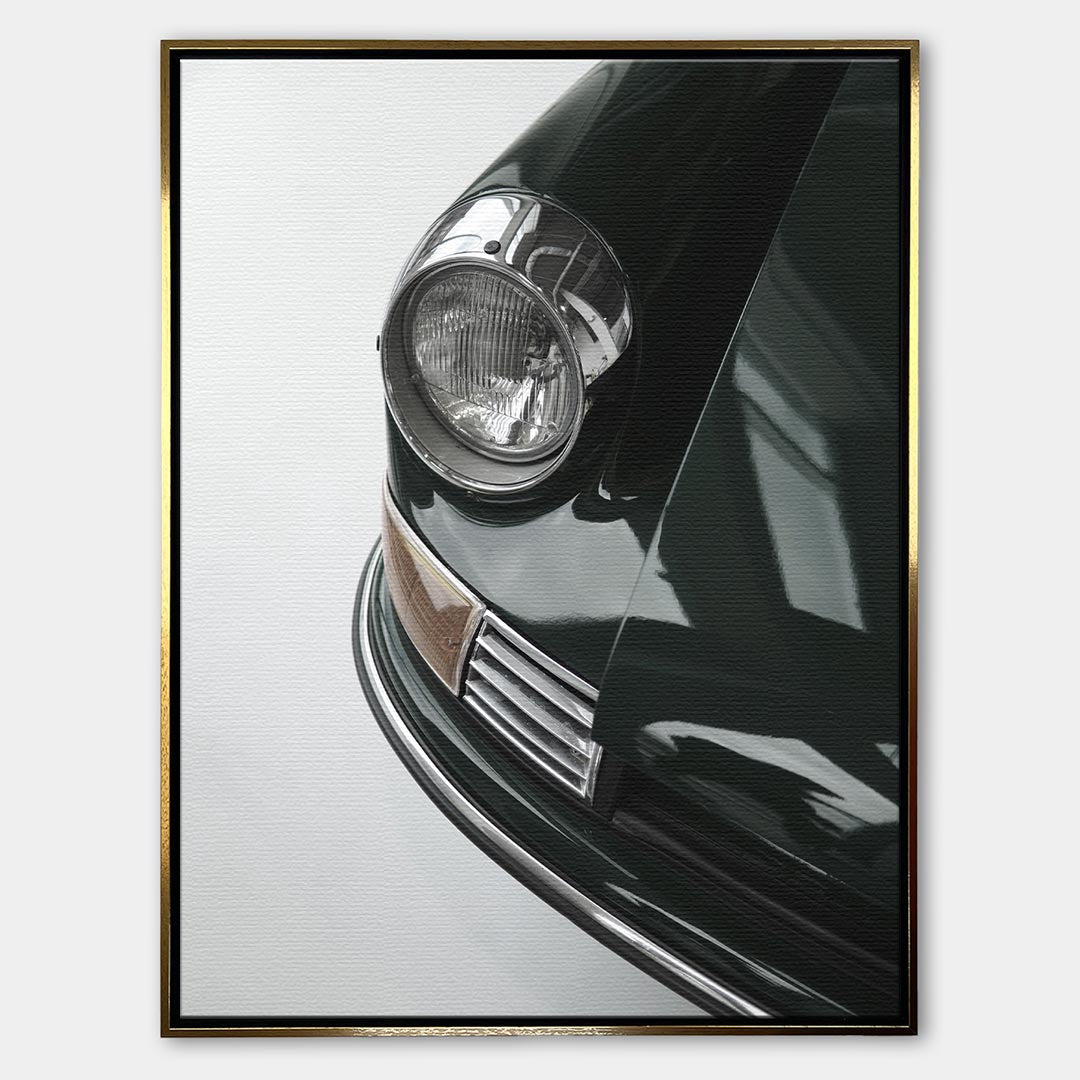 Obraz Headlight – Płótno – Złota rama – Huephant