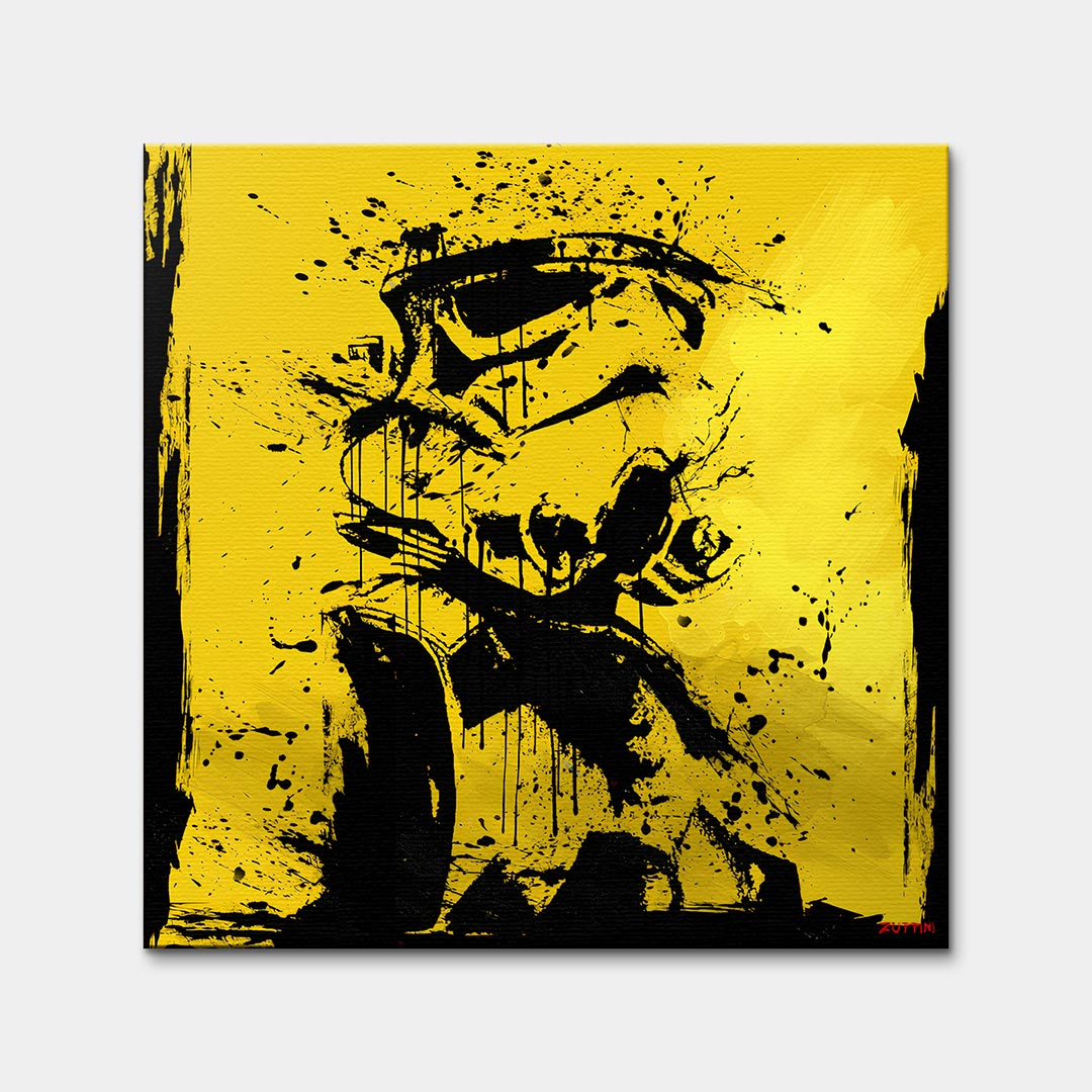 Space Soldier – Płótno – Bez ramy – Huephant