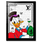 Street Duck – Szkło akrylowe – Bez ramy – Huephant