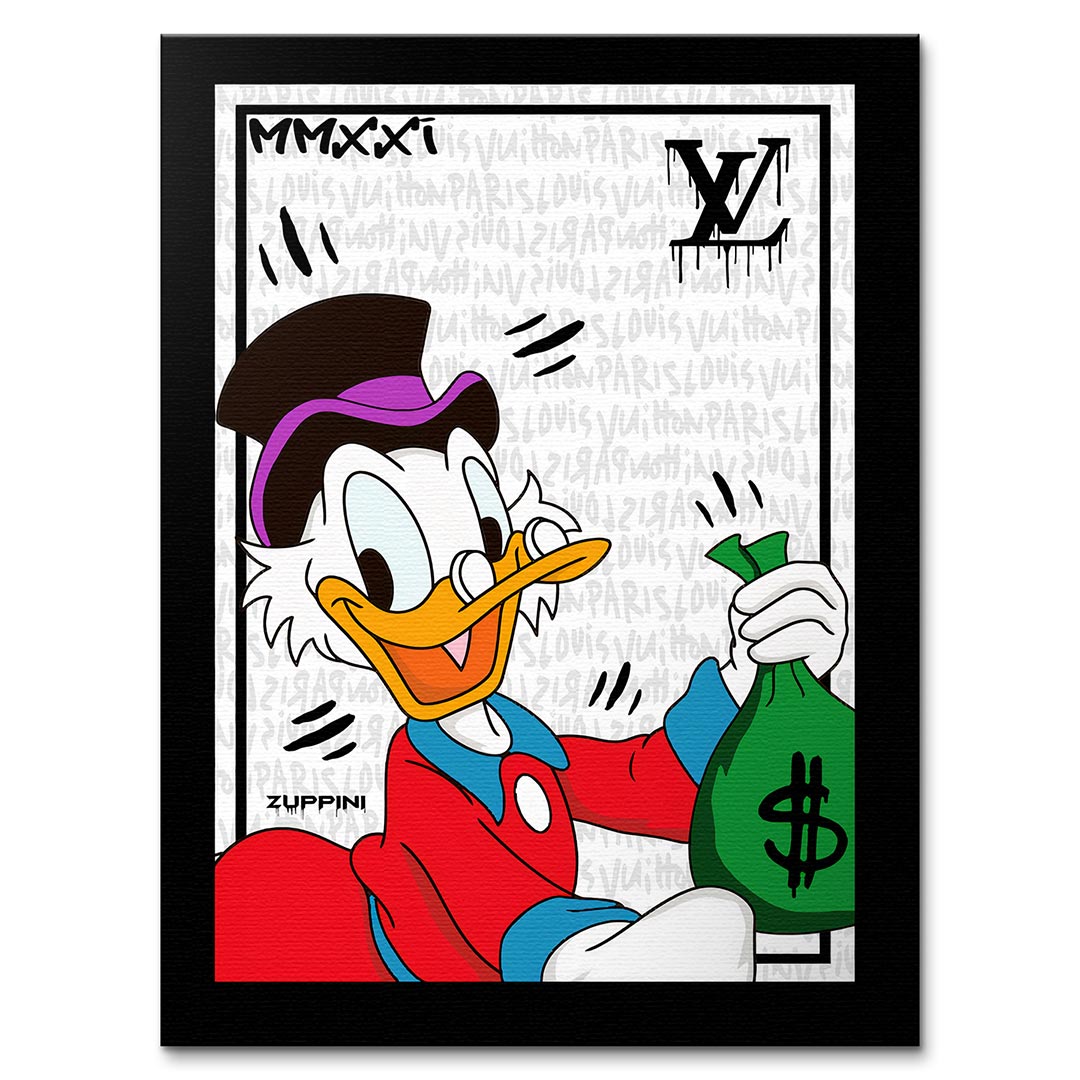 Street Duck – Płótno – Bez ramy – Huephant