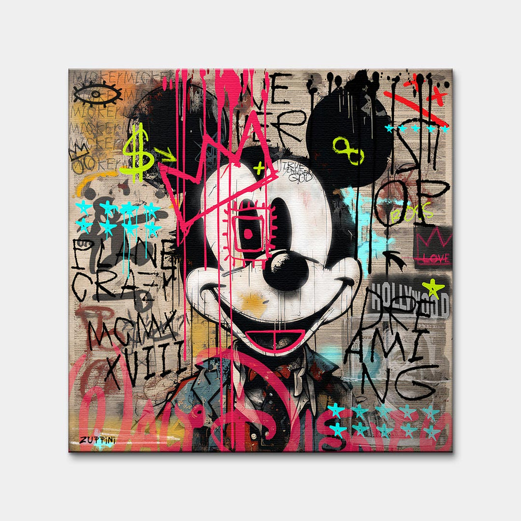 Street Mouse – Płótno – Bez ramy – Huephant
