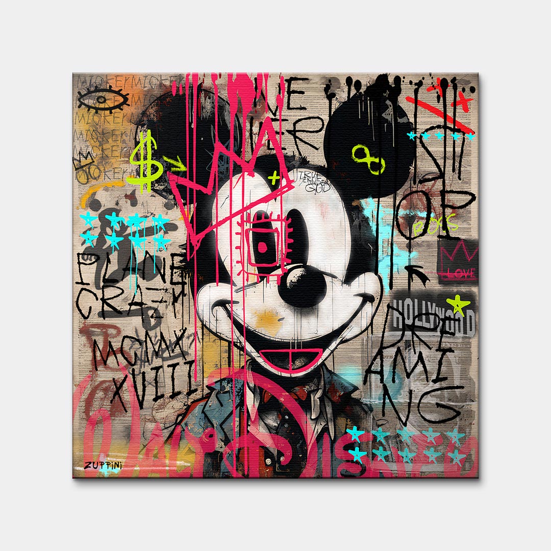 Street Mouse – Płótno – Bez ramy – Huephant