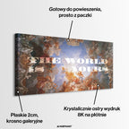 Obraz The World Is Yours – informacje o wykonaniu – Huephant