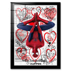 Upside Love – Szkło akrylowe – Bez ramy – Huephant
