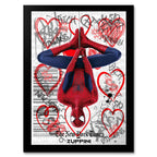 Upside Love – Płótno – Bez ramy – Huephant