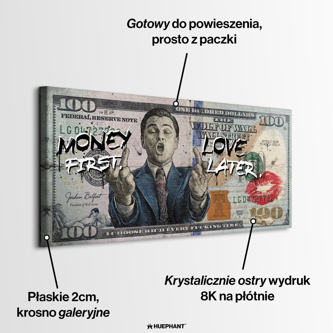 Obraz Wolf Rule – informacje o wykonaniu – Huephant