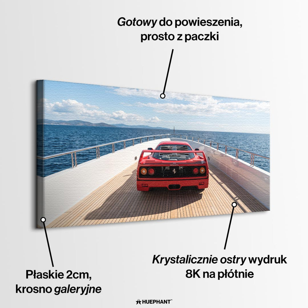Obraz Yacht Cruising – informacje o wykonaniu – Huephant