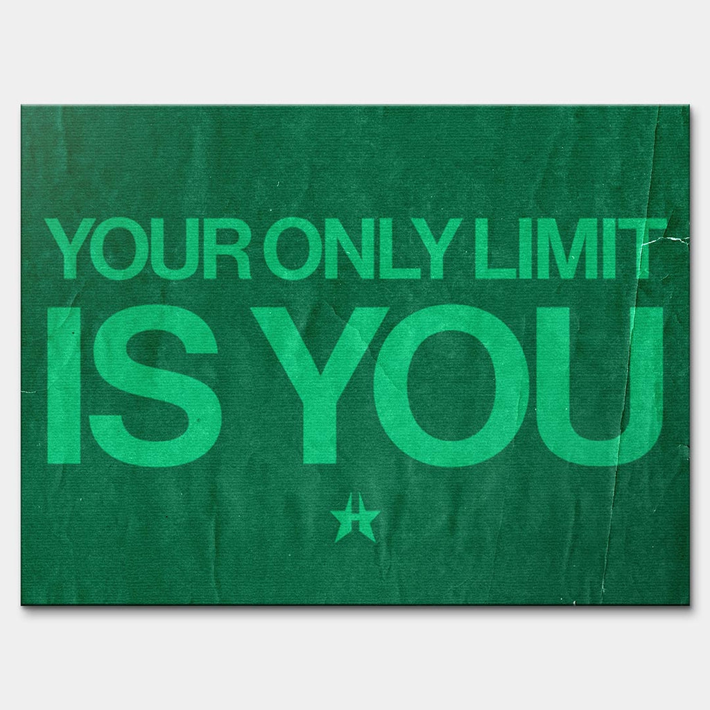 Obraz Your Only Limit Is You – Płótno – Bez ramy – Huephant