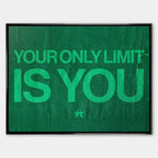 Obraz Your Only Limit Is You – Płótno – Czarna rama – Huephant