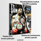 obraz na płótnie iron mike mike tyson nowoczesna dekoracja wnętrza