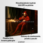 obraz na płótnie stańczyk contemplation