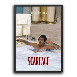 plakat poster scarface tony montana