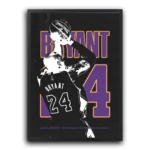 poster plakat kobe bryant 24 designerski plakat na ścianę NBA basketball koszykówka sport sportowcy