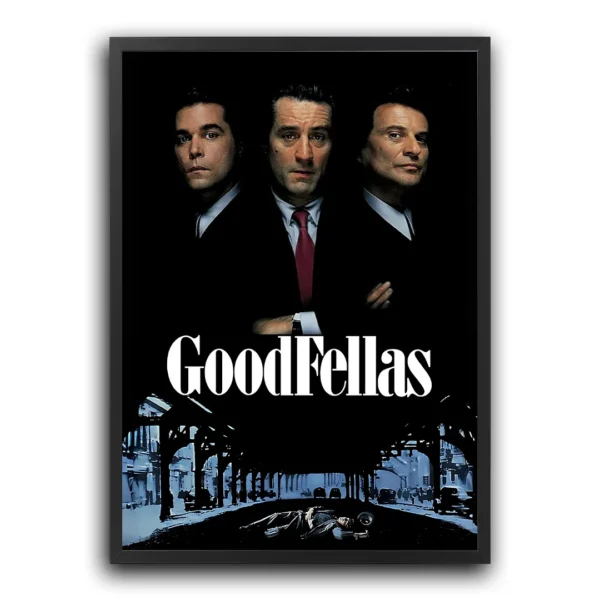 poster goodfellas cover plakat chlopcy z ferajny okładka film movie usa