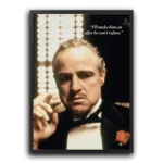 plakat godfather cytat poster plakat the godfather godfather poster movie quote