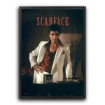 poster scarface tony montana portrait Plakat SCARFACE Portret tony montana plakat al pacino