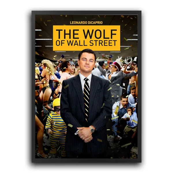 poster wolf of wall street plakat wilk z wall street Plakat Wolf of Wall Street Cover