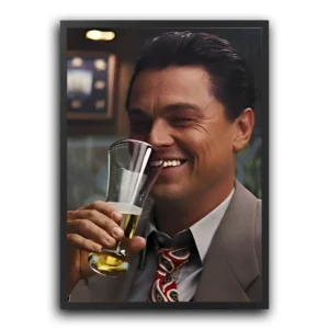 poster wolf of wall street smile plakat wilk z wall street usmiech jordan belfort film movie