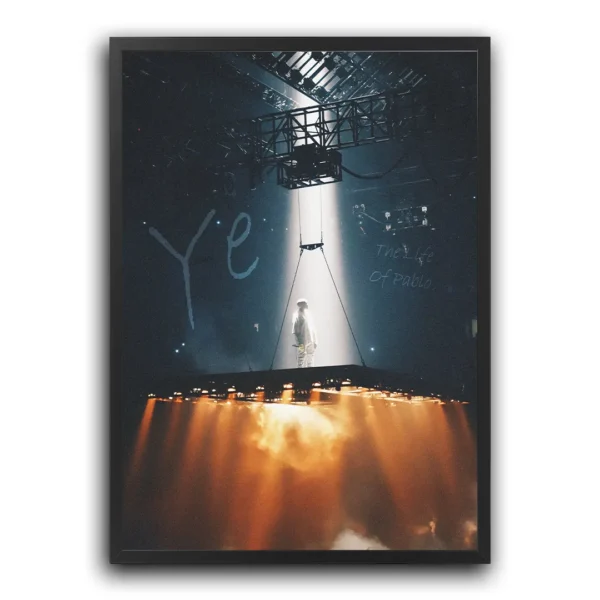 poster ye the life of pablo stage saint pablo tour