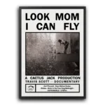 travis scott poster plakat look mom i can fly plakat z travisem scottem