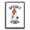 halloween poster spooky vibes plakat ghost