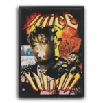 poster plakat juice wrld obraz na ścianę z motywem muzycznym usa rap