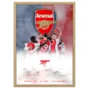plakat piłkarski arsenal the gunners obraz na ścianę dla fanów piłki nożnej dekoracja do pokoju kibica football poster