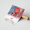 plakat piłkarski arsenal the gunners obraz na ścianę dla fanów piłki nożnej dekoracja do pokoju kibica football poster