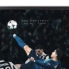 plakat cristiano ronaldo cr7 dekoracja na ścianę z piłkarzem piłka nożna obraz na ścianę z motywem piłki nożnej dekoracja do pokoju