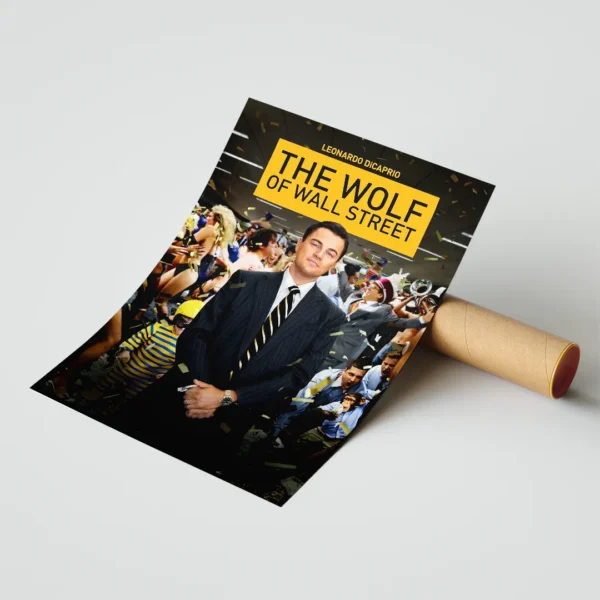poster wolf of wall street plakat wilk z wall street Plakat Wolf of Wall Street Cover