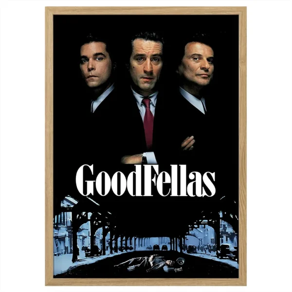 poster goodfellas cover plakat chlopcy z ferajny okładka film movie usa