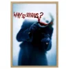halloween poster plakat why so serious joker dekoracja na ścianę obraz na ścianę z jokerem