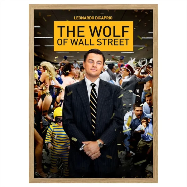poster wolf of wall street plakat wilk z wall street Plakat Wolf of Wall Street Cover