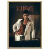 poster scarface tony montana portrait Plakat SCARFACE Portret tony montana plakat al pacino